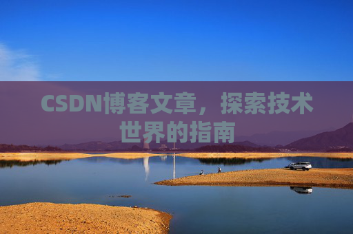 CSDN博客文章，探索技术世界的指南